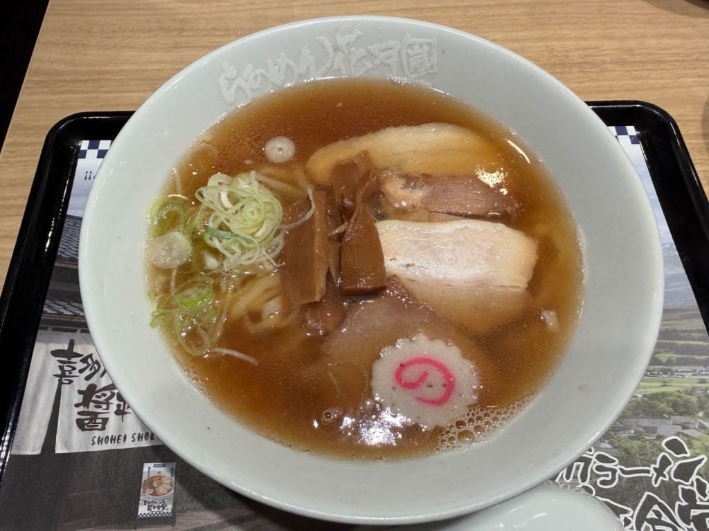 【グルメ】名店コラボではない「らあめん花月嵐」の期間限定オリジナル「喜多方ラーメン醤平食堂」を食べてみた