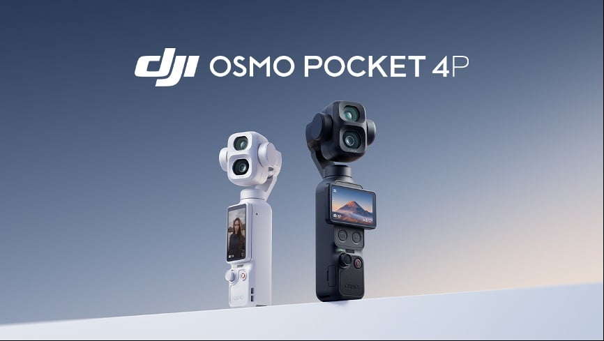 DJIがポケットジンバルカメラ上位モデル「Osmo Pocket 4P」を正式発表 本日より販売開始