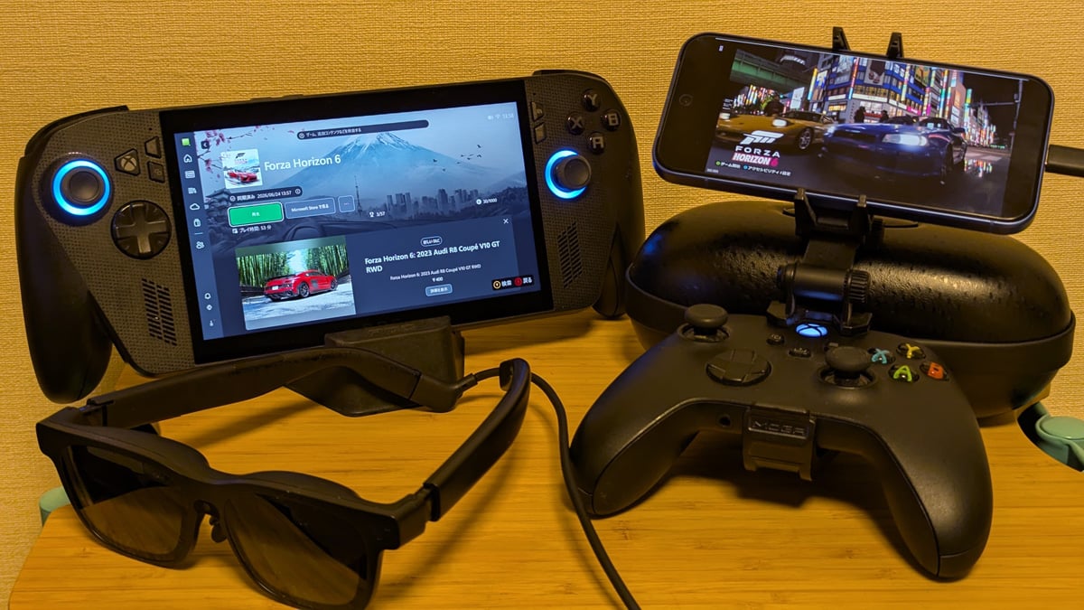 VITUREのハイエンドARグラス「VITURE Beast」レビュー　視野角58°・174インチ相当の大画面で「Forza Horizon 6」を満喫