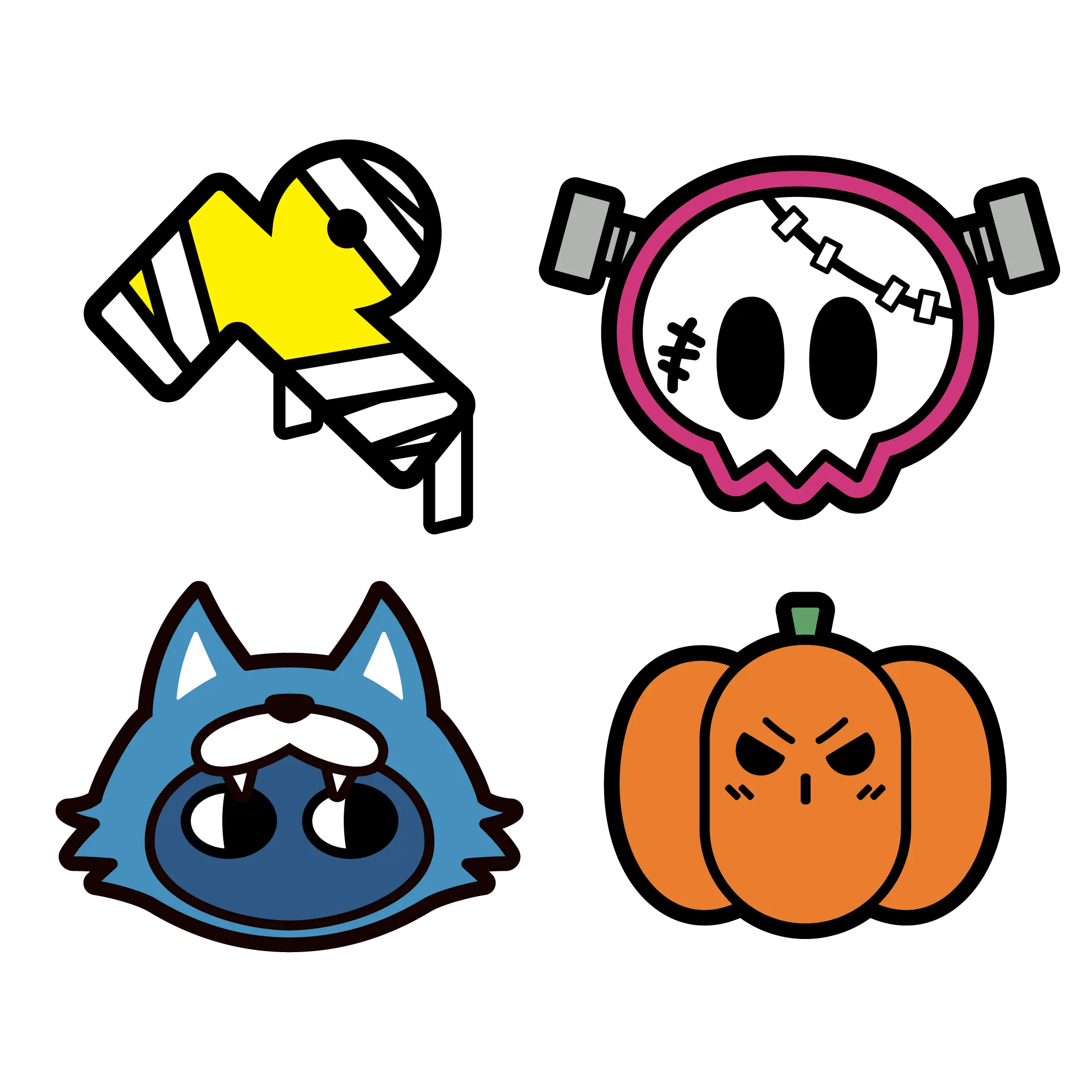 ワッペンシール ハロウィンVer.