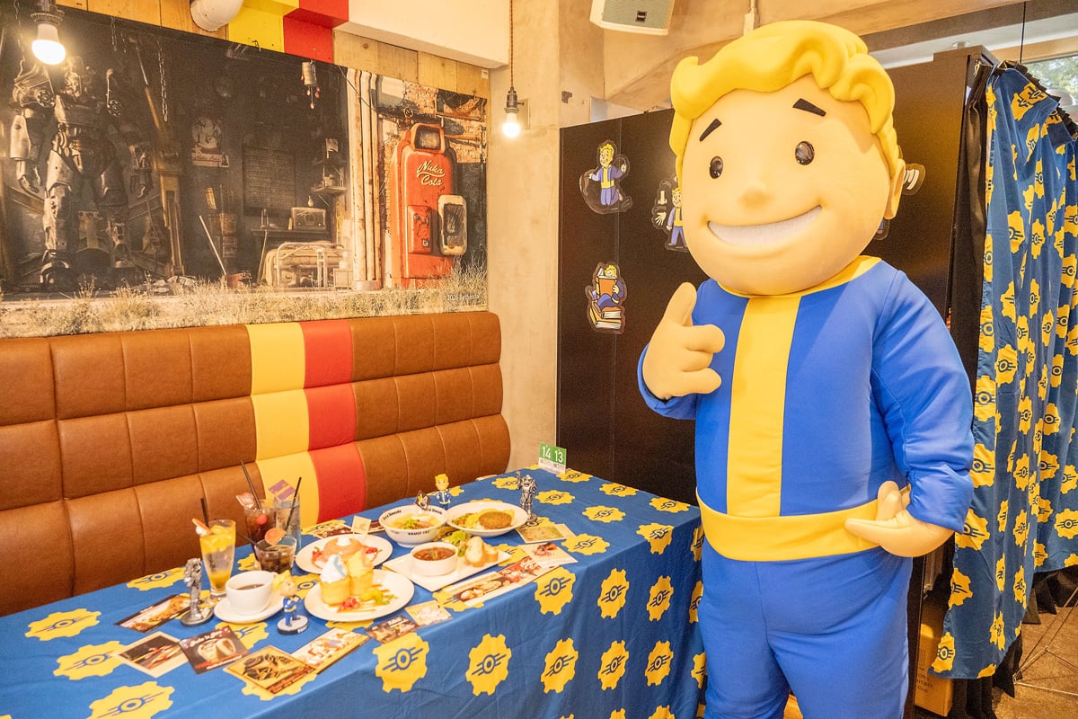 人気RPG「Fallout」とTOWER RECORDSのコラボカフェが期間限定で開催中