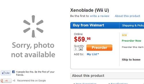 ゼノブレイドの Wiiu 版が発売 海外通販サイトで予約が開始される ガジェット通信 Getnews