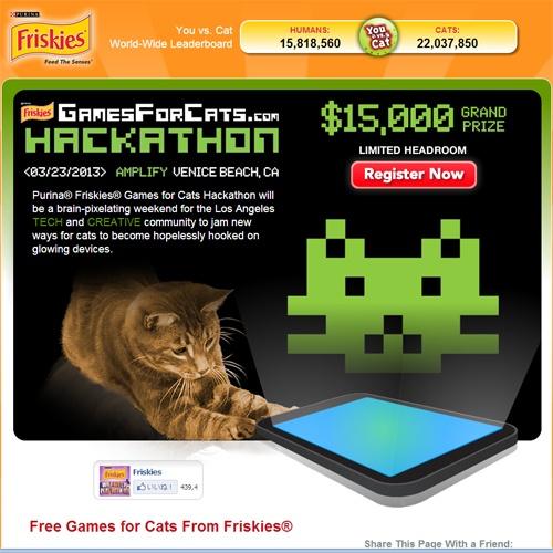 フリスキーが 猫のためのゲーム 開発コンテストを開催 ガジェット通信 Getnews