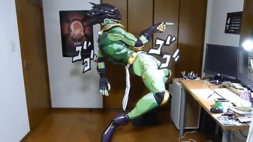 ジョジョのスタープラチナが立体になった ニコニコ超会議2 にも出展で オラオラオラオラァ ガジェット通信 Getnews