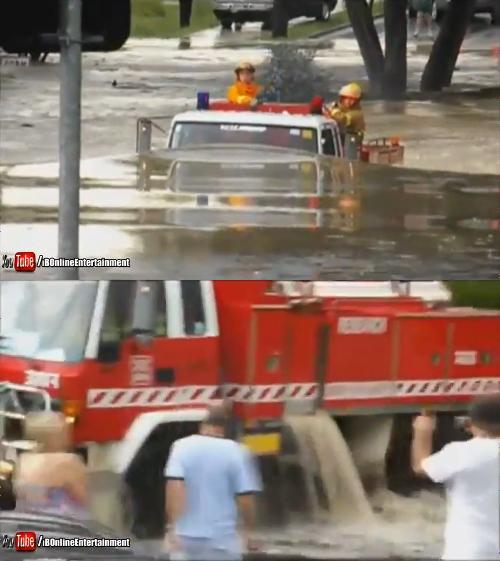オーストラリアの洪水の中を走るレスキュー車に仰天 日本の技術すげー の声 動画 ガジェット通信 Getnews