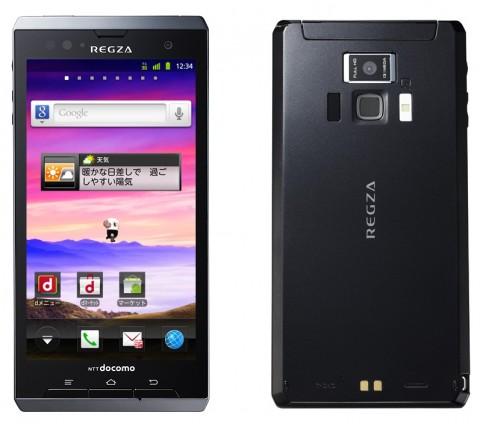 Nttドコモ T 01c後継 Regza Phone T 01d を発表 4 5インチhd液晶 デュアルコア1 2ghz Cpu 指紋センサー搭載 ガジェット通信 Getnews