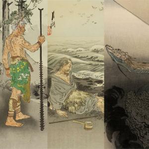 かなりの画力の高さ 幕末の浮世絵師 尾形月耕 桃太郎を鬼のアングルから描いた作品も ガジェット通信 Getnews