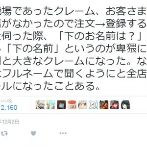 フルネームをたずねるとき 下のお名前は と聞くのは卑猥にあたる Twitter で話題に ガジェット通信 Getnews