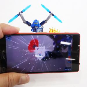 シールドをスキャンしてキャラクターを強化 ブロック スマホゲーム アニメが連動する レゴ の新シリーズ レゴ ネックスナイツ が始動 ガジェット通信 Getnews