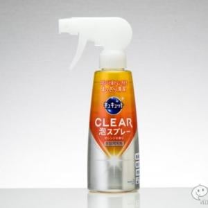 スプレーして流すだけ！『キュキュット CLEAR泡スプレー』は、食器用洗剤の革命児となれるのか!? ｜ ガジェット通信 GetNews