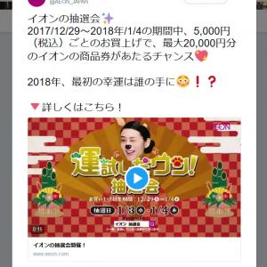 客なめすぎ 悪徳ですね 詐欺や イオンのお正月抽選会が大混乱 Twitter に不満の返信が相次ぐ ガジェット通信 Getnews