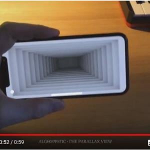 Theparallaxview はトリックアートを見ている気分になる Iphone X 専用アプリ ガジェット通信 Getnews