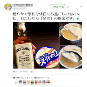 その美味しさは禁忌レベル エッセル スーパーカップ にウイスキーを入れてオトナの味に ガジェット通信 Getnews