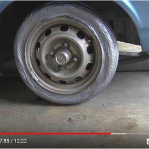 動画 粘着テープでタイヤを作っても車は走るらしい ホイールスピンもできる ガジェット通信 Getnews