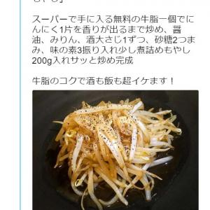 もやしだけでご飯が食える ステーキ屋さんのもやし リュウジさんのバズレシピがtwitterで話題に ガジェット通信 Getnews