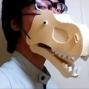 子どもたちもテンションアップ ティラノサウルスになれるマスクが可愛くて面白い ガジェット通信 Getnews