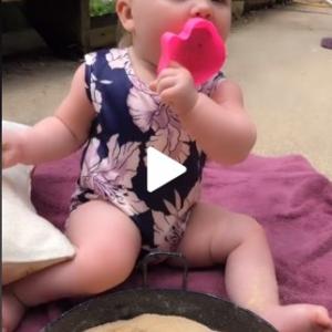 なんでも口に入れたがる赤ちゃんでも安心な 食べられる砂場のレシピ がこちらです ガジェット通信 Getnews