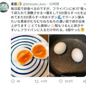 黄身がねちねちむちむち 美味しいゆで卵の簡単レシピが話題に ガジェット通信 Getnews