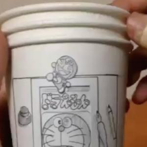 紙コップで作ったドラえもんの漫画に音声とbgmが その桁違いのクオリティーに注目 ガジェット通信 Getnews