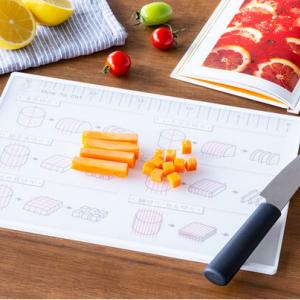 料理中のお悩み解決 11種類の切り方が記載された カッティングボード 登場 ガジェット通信 Getnews