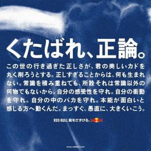 シンプルにダサい どこに炎上要素があるかわからない レッドブル くたばれ 正論 広告に賛否両論渦巻く ガジェット通信 Getnews