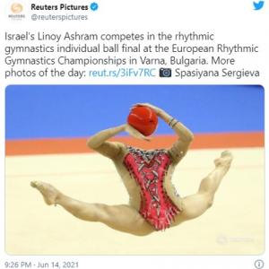 ちょっとした注目を集めた新体操選手の写真 どういうことですか 人間じゃなくてマネキンでしょ ガジェット通信 Getnews
