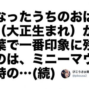 ディズニーにバレませんように おばあちゃんの迷言 で無事に腹筋が死亡 7選 ガジェット通信 Getnews