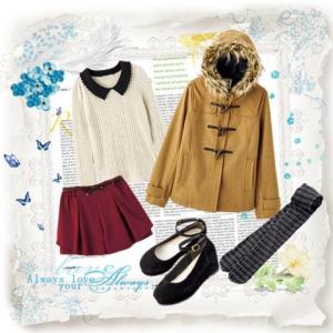 ダッフルコートに何を合わせる ファッションアプリ Iqon と Earth Music Ecology がコラボコンテスト実施 ガジェット通信 Getnews