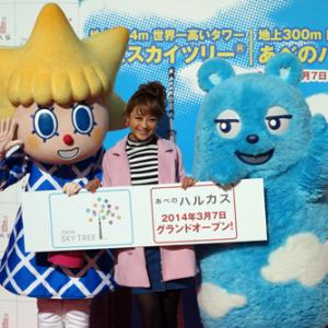 あべのハルカスの あべのべあ が東京スカイツリーの ソラカラちゃん と共演 スカイツリーでショートムービーをお披露目 ガジェット通信 Getnews