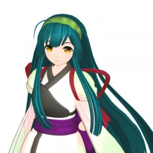 美しい 東北ずん子のmmdモデル 制服に続き和服姿も登場 ガジェット通信 Getnews