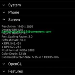 Galaxy S 5のディスプレイサイズは流出したスクリーンショットによると5 25インチ2 560 1 440ピクセル ガジェット通信 Getnews