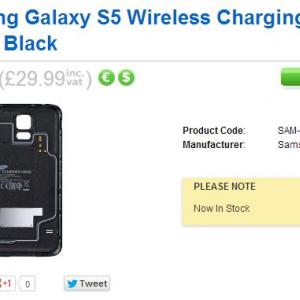 Galaxy S 5をqiワイヤレス充電に対応させることがでいる純正バックカバー Galaxy S5 Wireless Charging Cover Ep Cg900iwu が海外で発売 ガジェット通信 Getnews
