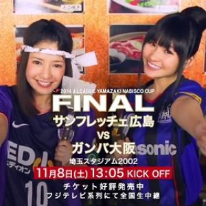 動画 方言彼女 がアツくアピール Jリーグ ヤマザキナビスコカップ 決勝ガンバ大阪vsサンフレッチェ広島戦の見どころは ガジェット通信 Getnews