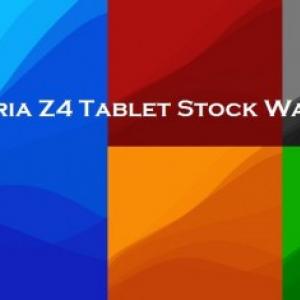 Xperia Z4 Tabletの公式壁紙がダウンロード可能に ガジェット通信