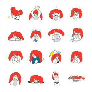 ロリかわいさ爆発 Kazami Suzuki 風邪ぴ のlineスタンプ登場 ガジェット通信 Getnews